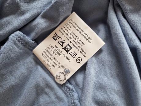 Svetlomodrý top linea tesini veľ.38, 40