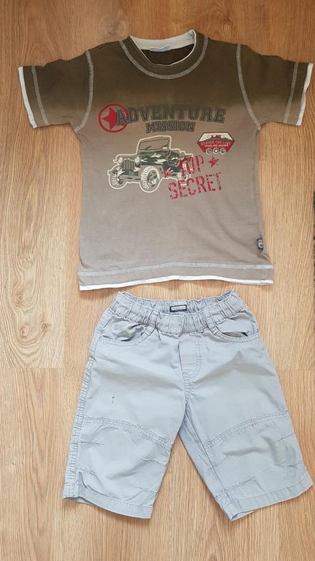 Tricko+kratasy vel 116, 104–116