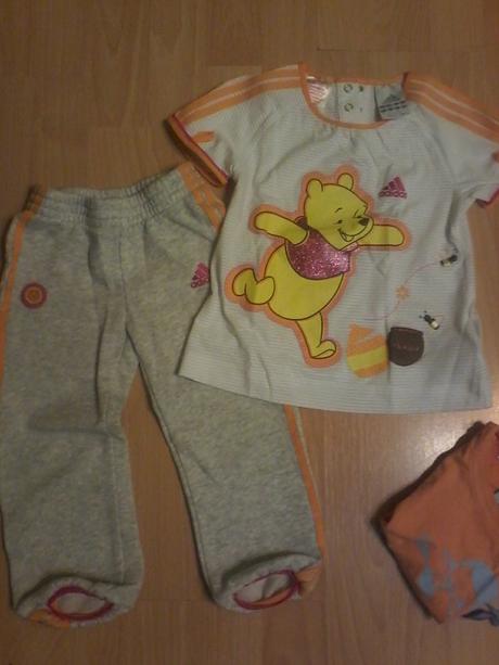Súpravka macko pooh+tričko zdarma, adidas,92