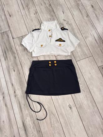 Kostym pilotky shein, s