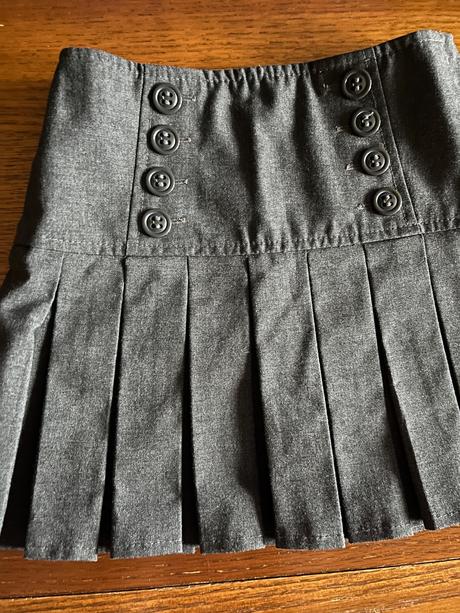 Elegantná skladaná suknička veľ. 110/116, george,110