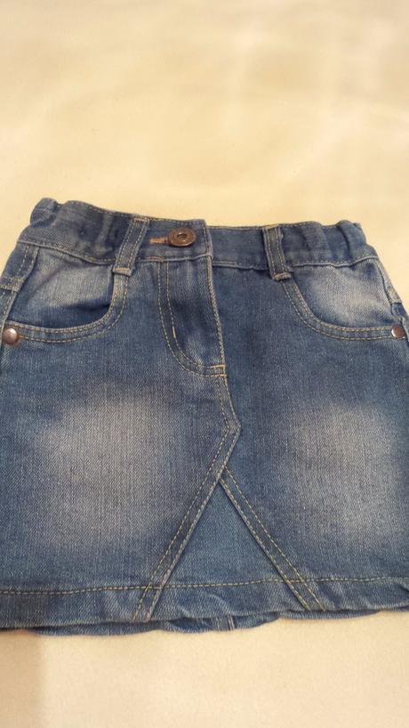 Riflová suknička, 104