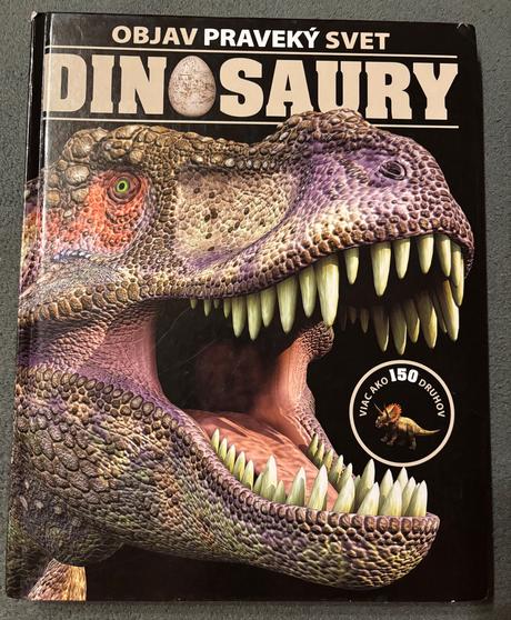 Kniha - dinosaury - objav praveký svet, 