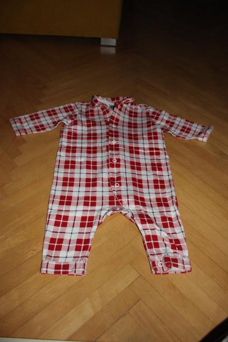 Detské body pyžamko, h&m,68