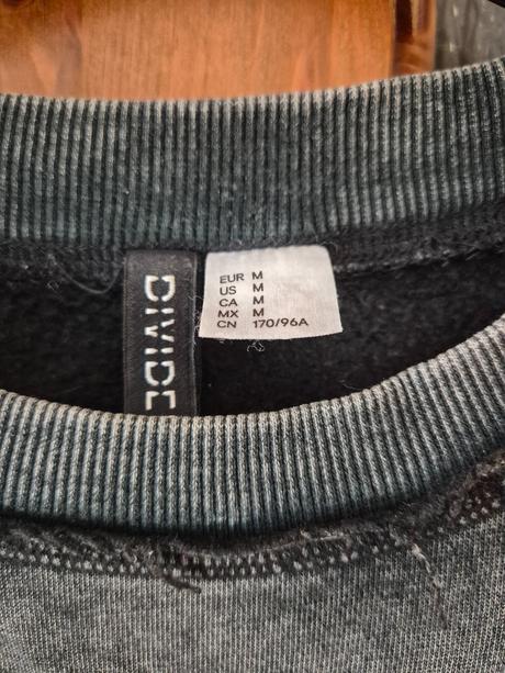 Tmavosivá mikina m, h&m,m