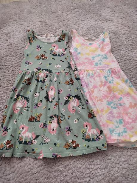 Šaty 122/128, h&m,128