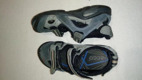 Sandále kožené nosené, ecco,31