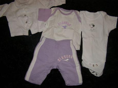 Súprava + body + svetrík, diadora,56