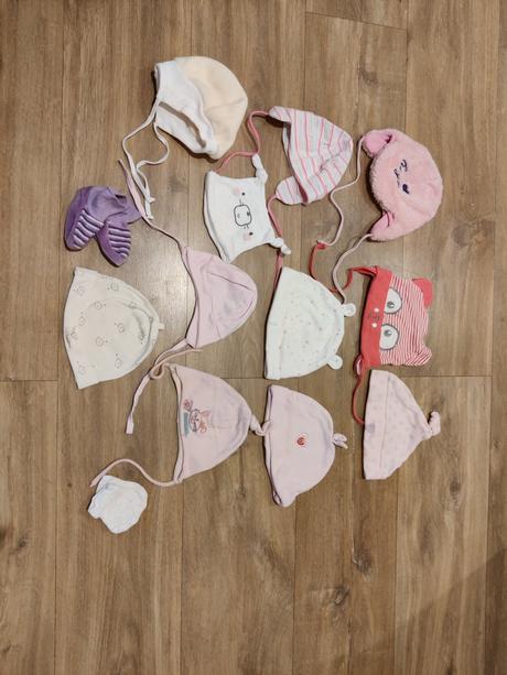 Čiapky pre babatko, h&m,62