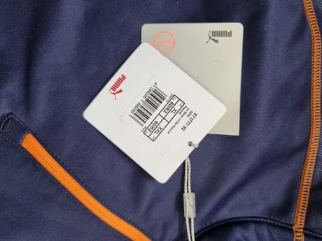 Športová tmavomodrá pánska mikina puma veľ. xxl, puma,xxl