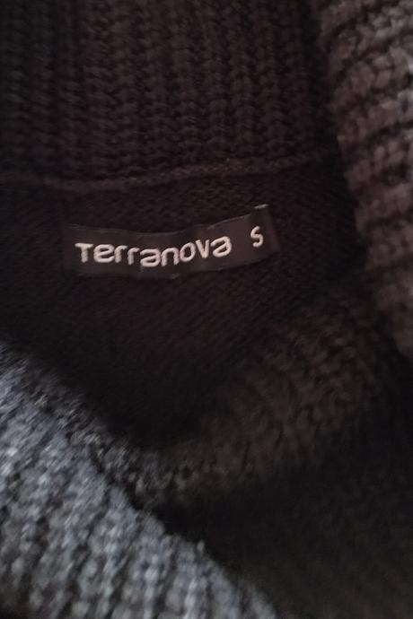 Predĺžený rolákový sveter, terranova,s
