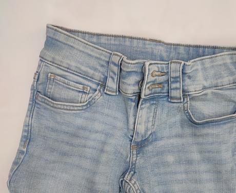 Zvonové džínsy, h&m,152