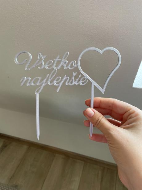 Zápich na tortu všetko najlepšie, 