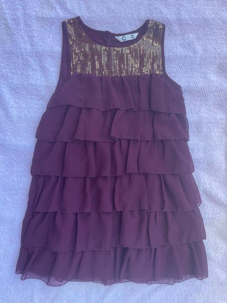 Šaty s flitrami, cubus,104