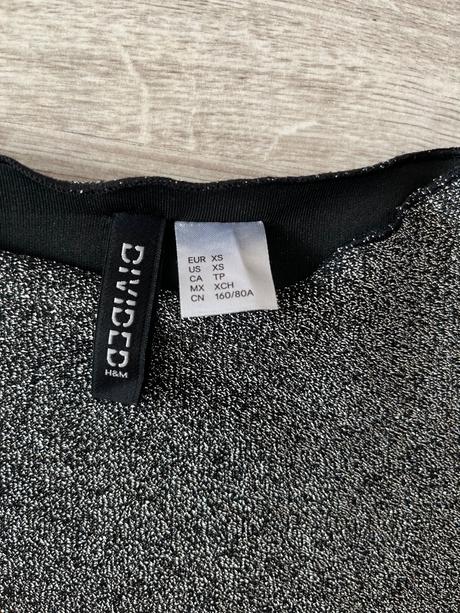 Priliehavé šaty, h&m,xs