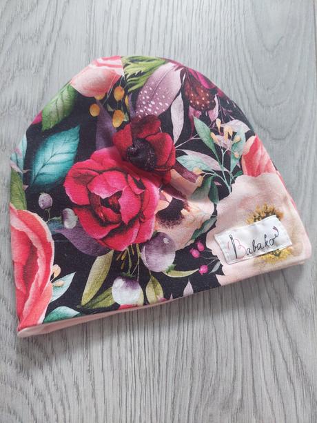 Čiapka kvety babako 68, 68