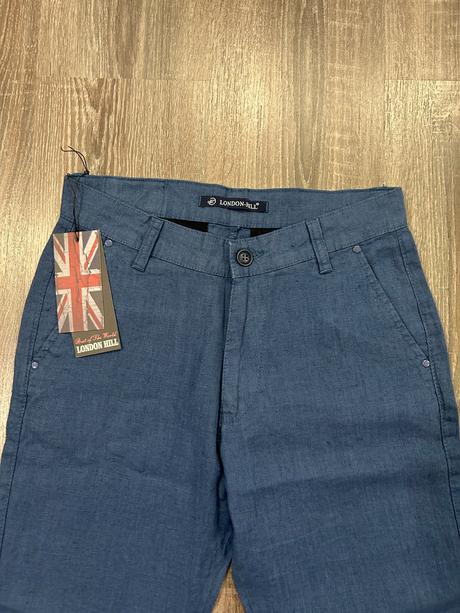 London hill panske lanove nohavice 30/32, m