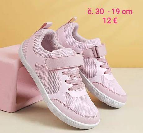 Dievčenské barefoot tenisky, 30