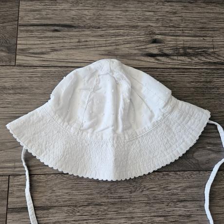 Biely klobúčik h&m 74/80, h&m,74