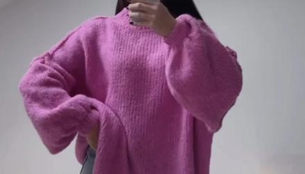 Green apple oversize sveter, 