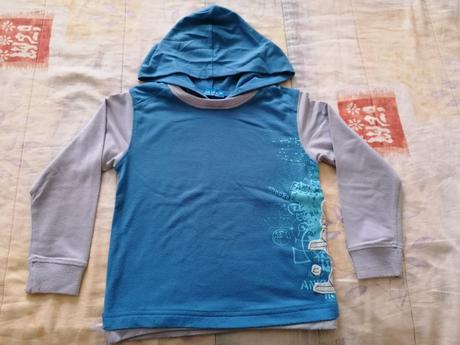 Chlapčenské tričko s dlhým rukávom na 2 roky, lucky lax,98