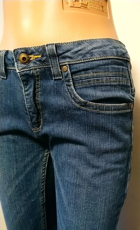 Dámske riflové elastické trištvrťáky, yessica, yessica,s