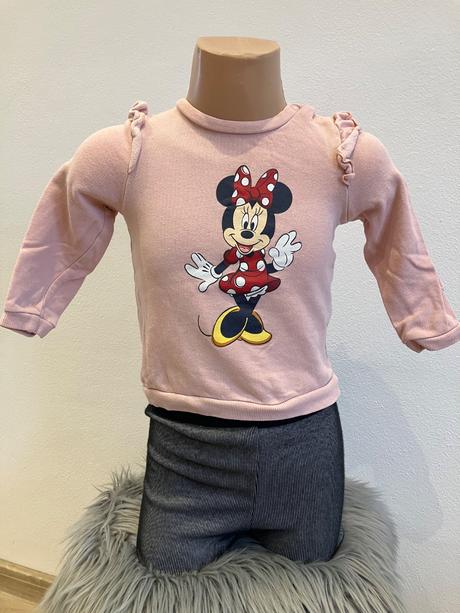 Dievčenská mikina minnie ružová c&a (86), c&a,86