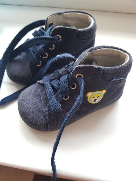 Prechodné kožené topánky zn. richter, č. 19, richter,19