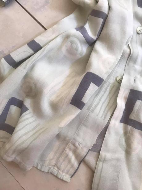 Ľahká letná košeľa 43/44, 43