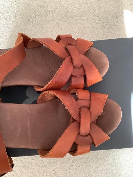 Kožené sandále dasia, 39