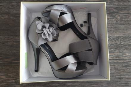 Sandále na podpätku, jennifer&jennifer,36