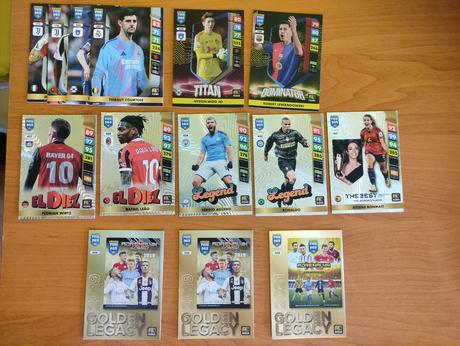 Futbalové karty fifa 365 adrenalyn 2025, 