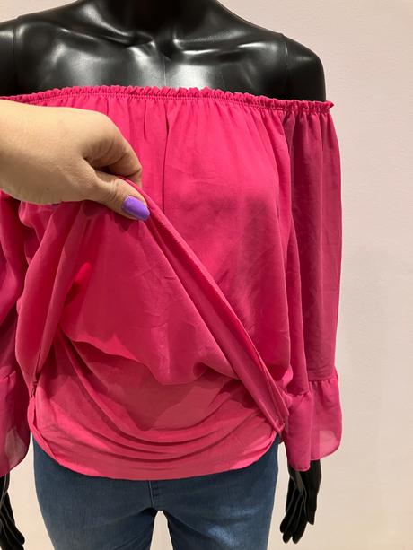 Dámska blúzka so zvonovým rukávom, l