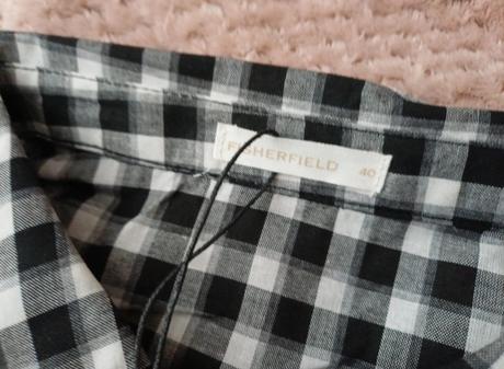 Krásne kárované šaty veľ.40, 40 / l