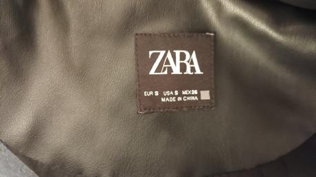 Krásna koženková vesta zara, zara,m