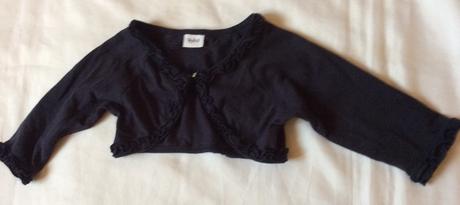 Sviatočné bavlnené bolerko v. 74/80 - 9-12 mes., 80