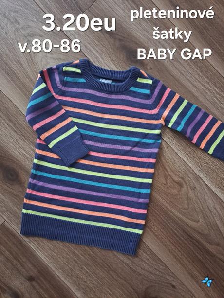 Šatky baby gap, gap,80