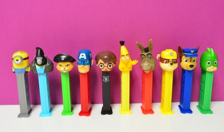 Pez zásobníky na cukríky, 