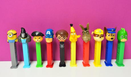 Pez zásobníky na cukríky, 