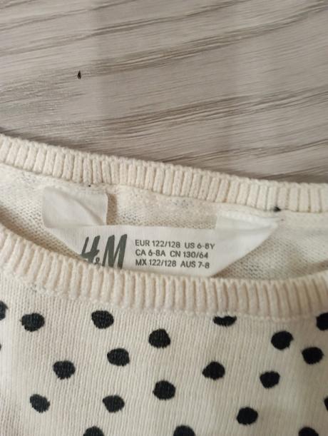 Svetrík, h&m,128
