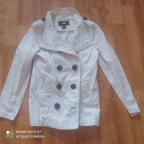Kabátik riflový, h&m,140
