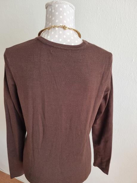 Tmavohnedý prepínací svetrík michael kors m, michael kors,38