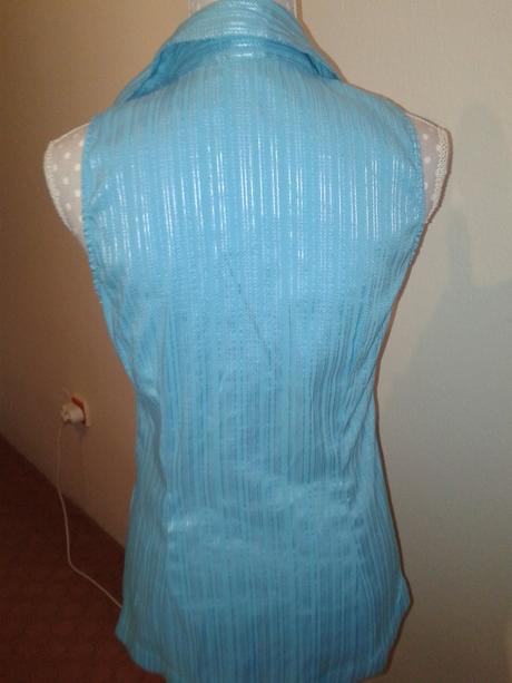 Tyrkysová blúzka mango 38, mango,38