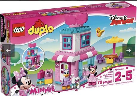 Lego duplo disney minnie mouse bow,