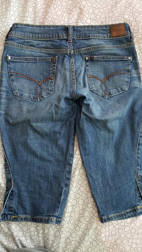 Rifľové šortky /trištvrťáky zn. sam, v. xs, s.a.m.,xs