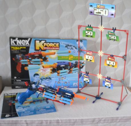 K-force stavebná sada s dvojitým ťahaním a terčom, 