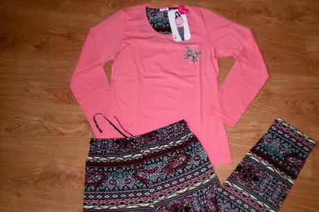 Dámske pyžamko with love, vienetta secret,40 / 44 / l / xxl