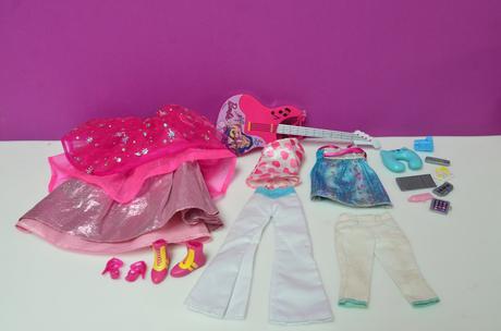 Barbie šaty, oblečenie, doplnky, 
