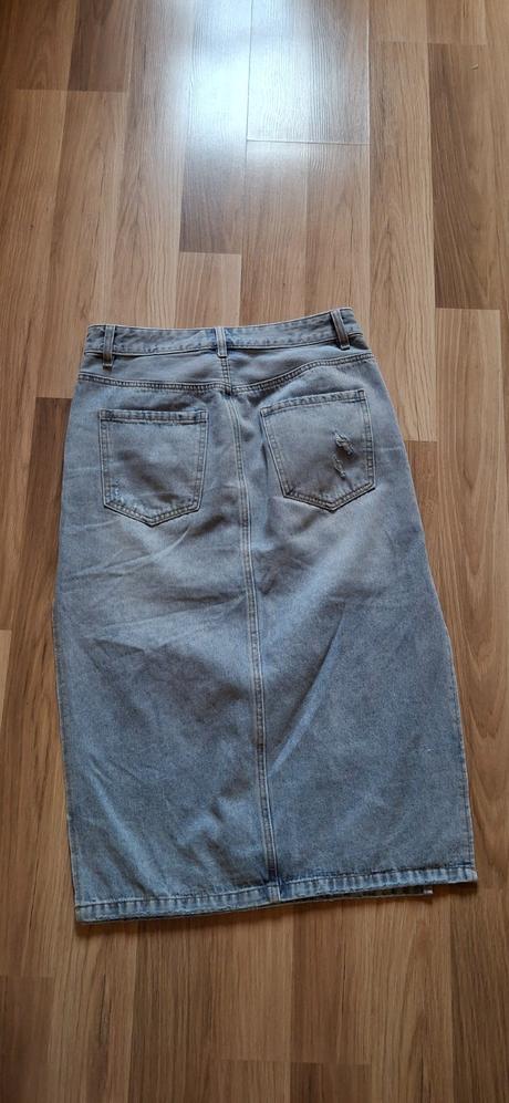 Riflová sukňa midi, gate,38