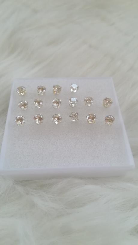 Naušničky s kamienkom, 